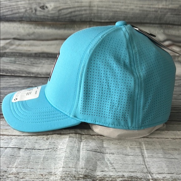 Nike Tiger Woods Unisex Turquoise Legacy91 Golf Hat with Logo Size M/L - Picture 5 of 11